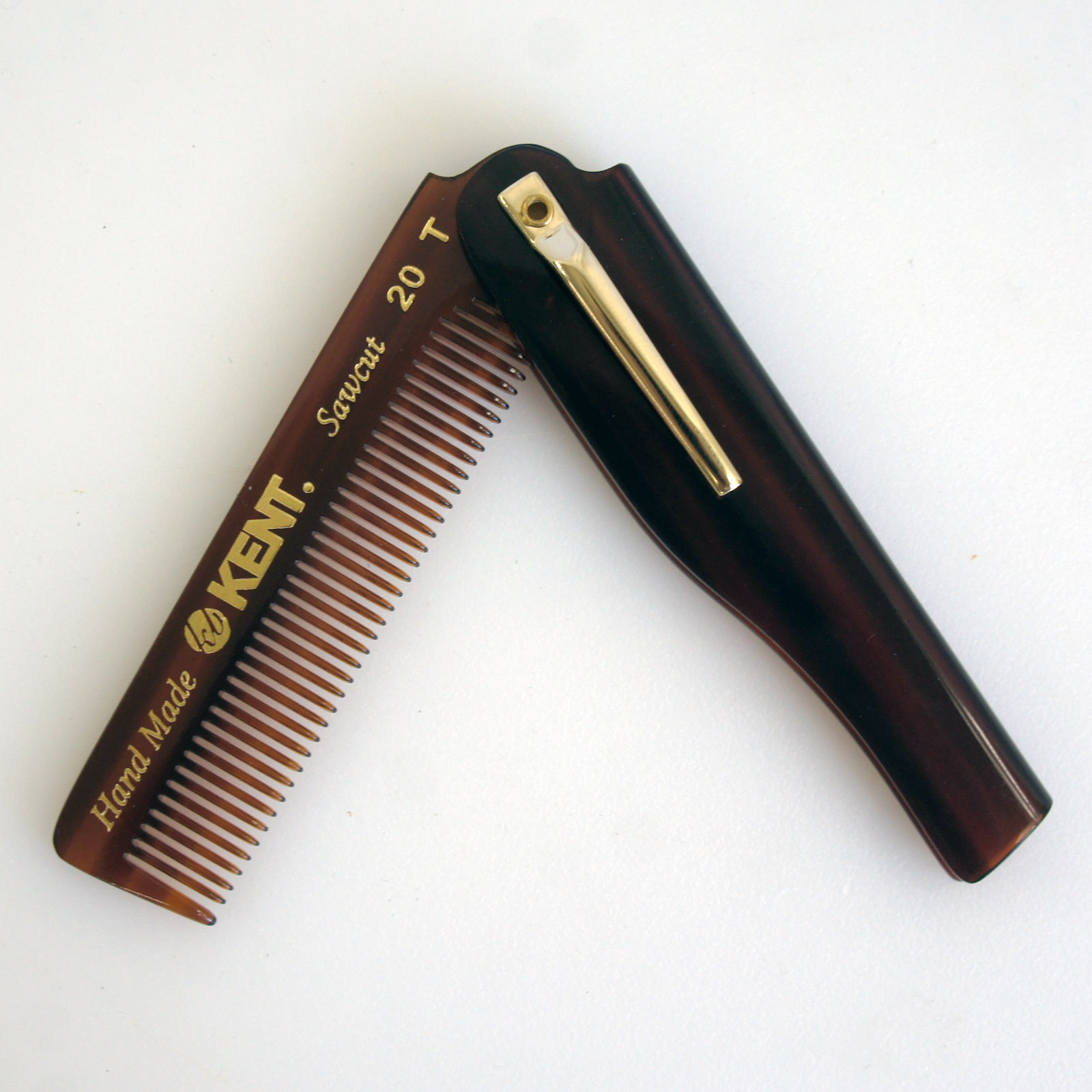 Choose your UK Made KENT Handmade Comb Pocket Small Large Folding Beard